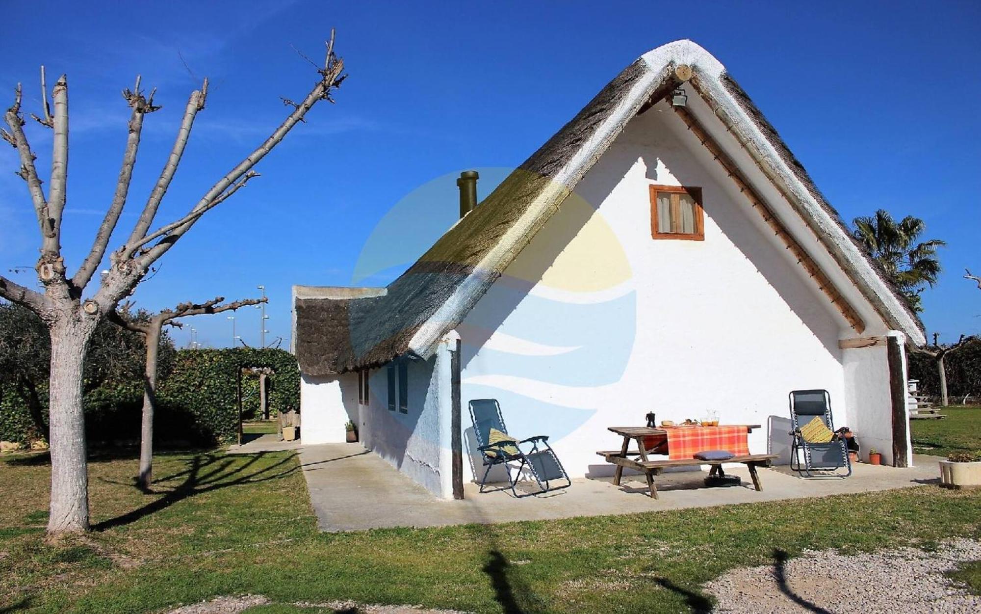 Barraca Tipica Del Delta, Con Piscina, Jardin Y Barbacoa - Deltavacaciones Villa Сант Йоме д'Енвея Екстериор снимка